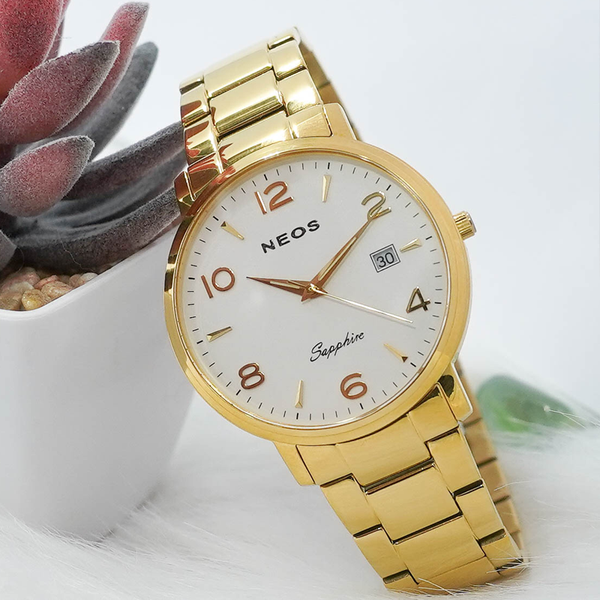 đồng hồ nam dây thép Neos N-30943M