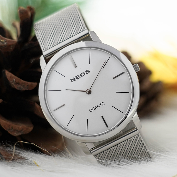 đồng hồ nam dây lưới neos n-40689m sapphire chính hãng
