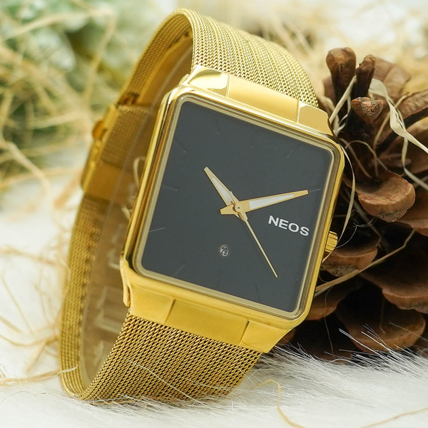 đồng hồ nam dây lưới neos n-40704m sapphire chính hãng