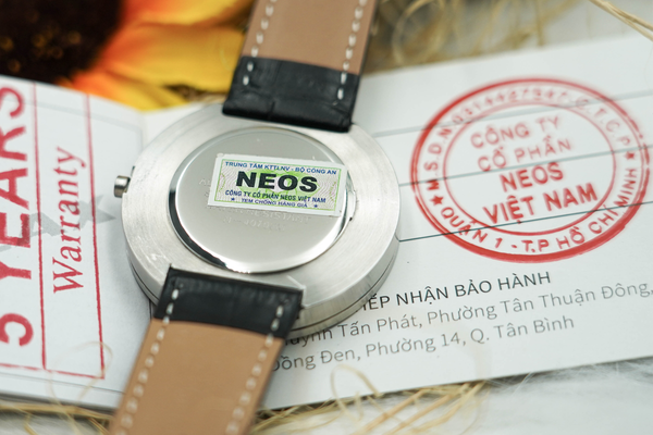 đồng hồ nam dây da neos n-40705m sapphire chính hãng