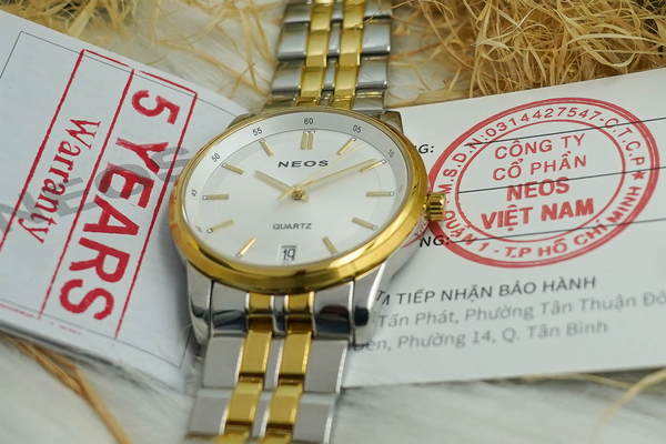 đồng hồ nam dây thép neos n-40716m
