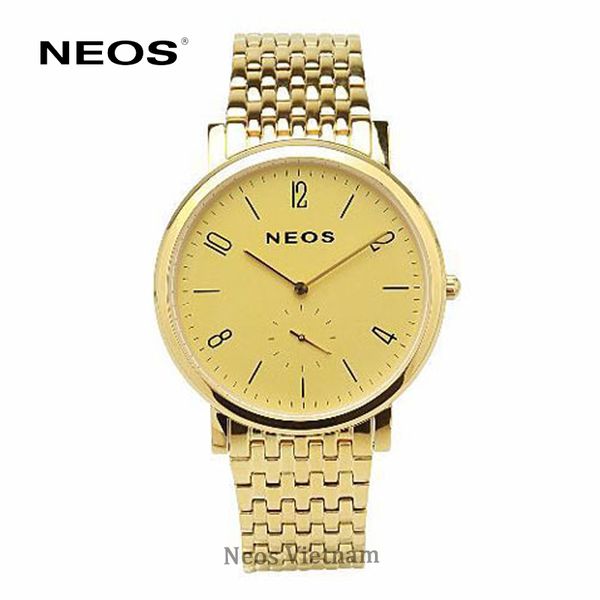đồng hồ nam dây thép neos n-40728g