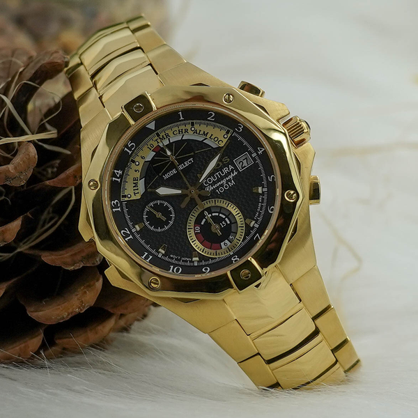 đồng hồ nam chronograph 6 kim neos n-50516m sapphire