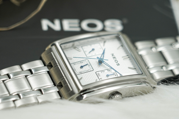 đồng hồ nam dây thép neos n-50557m