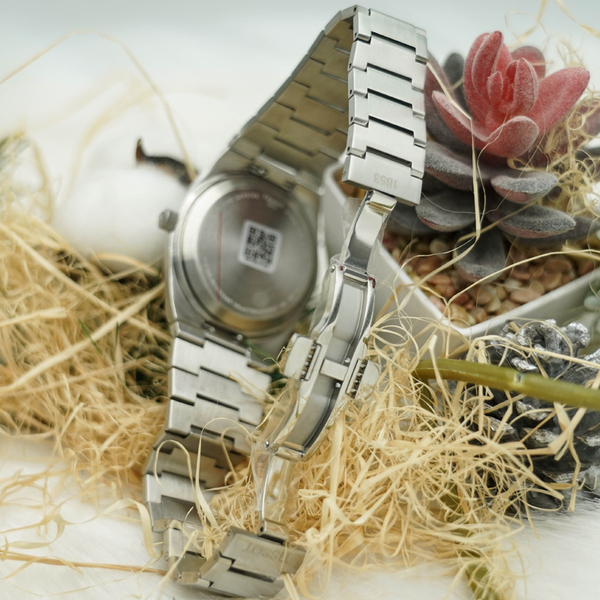 đồng hồ nam dây thép tissot 987blv123