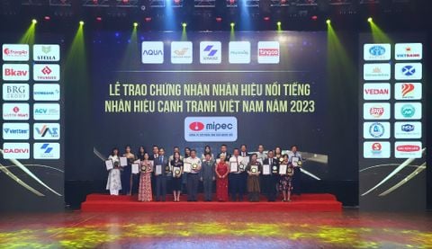 MIPEC NHẬN CHỨNG NHẬN TOP 50 NHÃN HIỆU NỔI TIẾNG  VIỆT NAM NĂM 2023