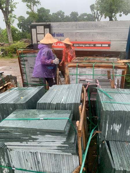 Đá mài xanh rêu Thanh Hoá