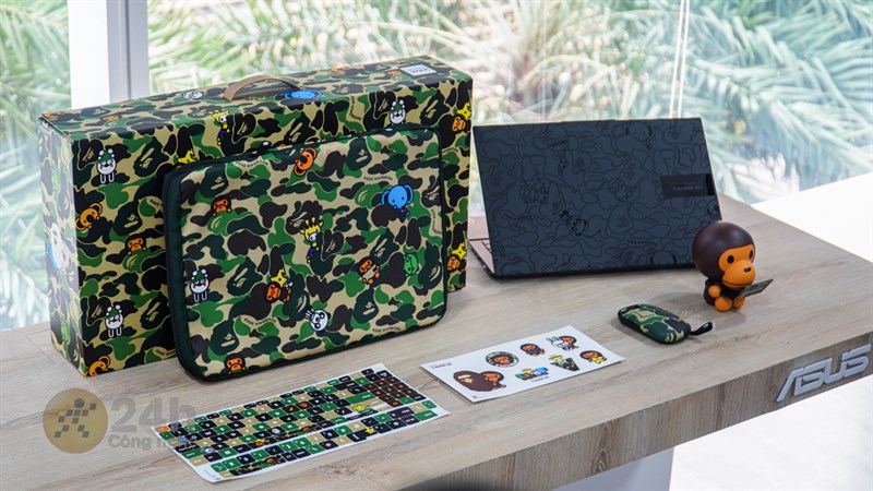 ASUS cho ra mắt phiên bản ASUS Vivobook S15 OLED BAPE Edition