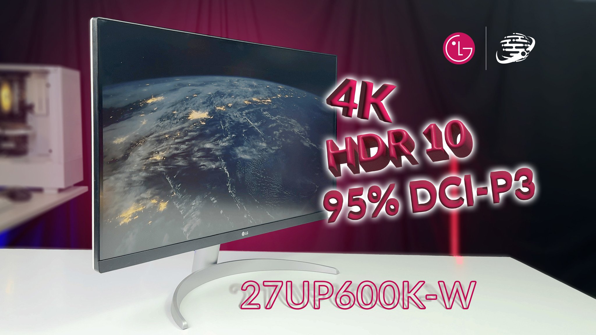 Màn hình LG 27UP600-W 4K: Đa nhiệm cực tốt – Thiết kế đồ họa mượt – Giải trí 4K siêu đã