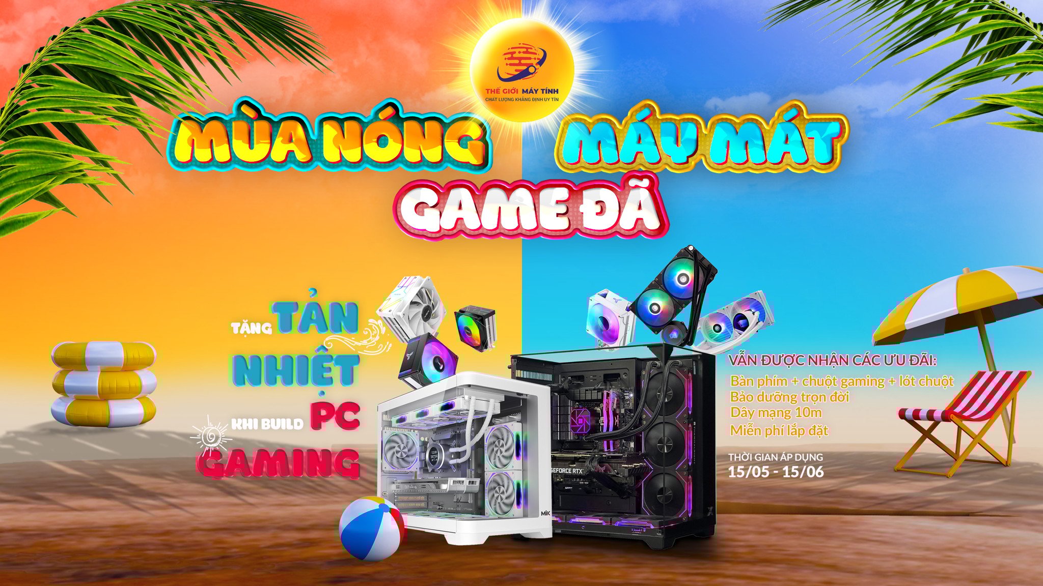 MÙA NÓNG – MÁY MÁT – GAME ĐÃ