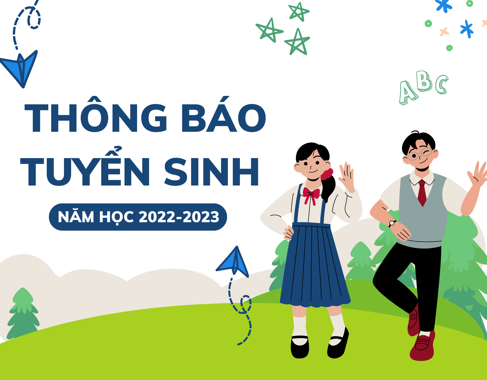 THÔNG BÁO TUYỂN SINH NĂM HỌC 2022-2023