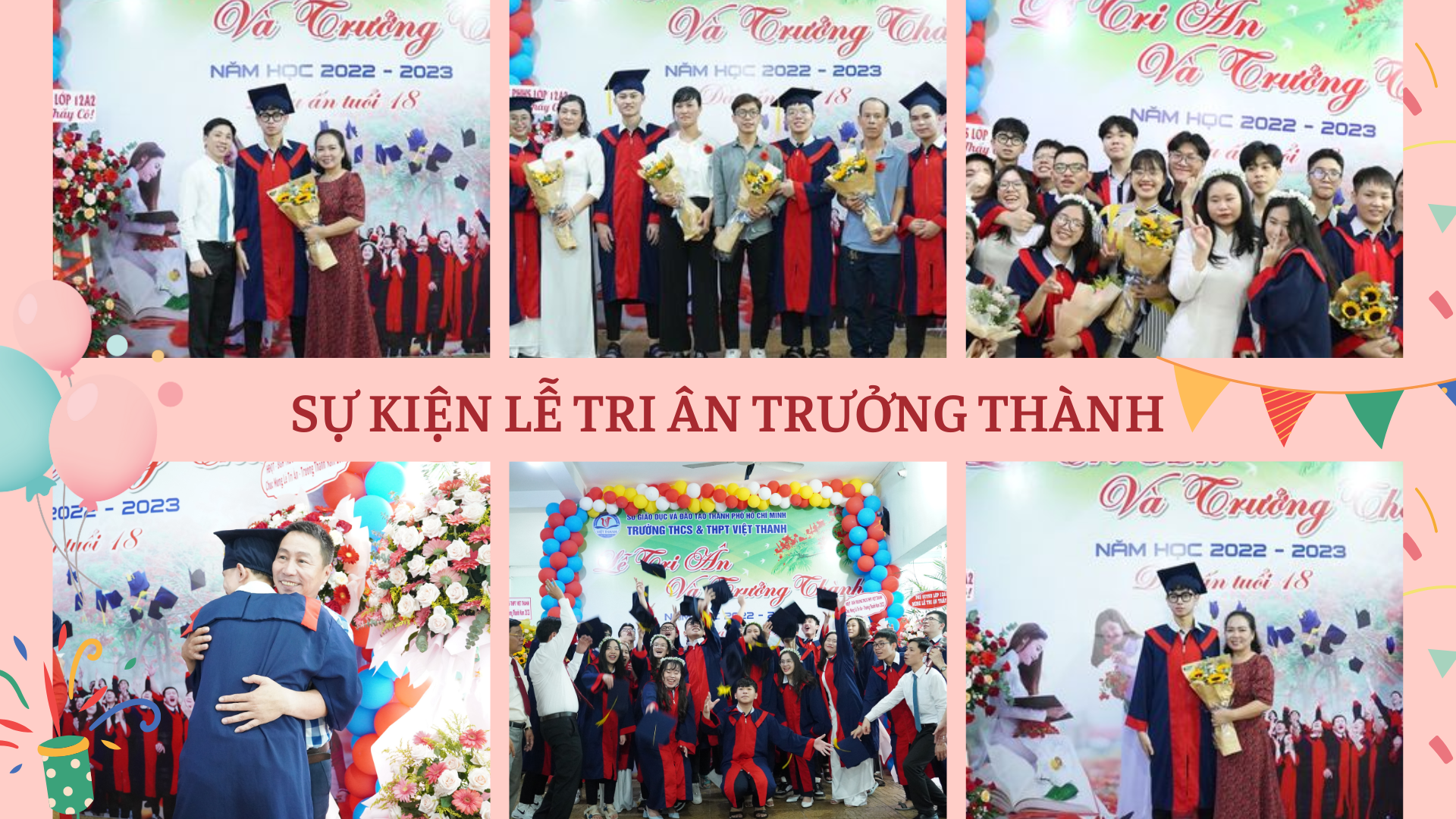 SỰ KIỆN LỄ TRI ÂN TRƯỞNG THÀNH KHỐI 12 NĂM HỌC 2023