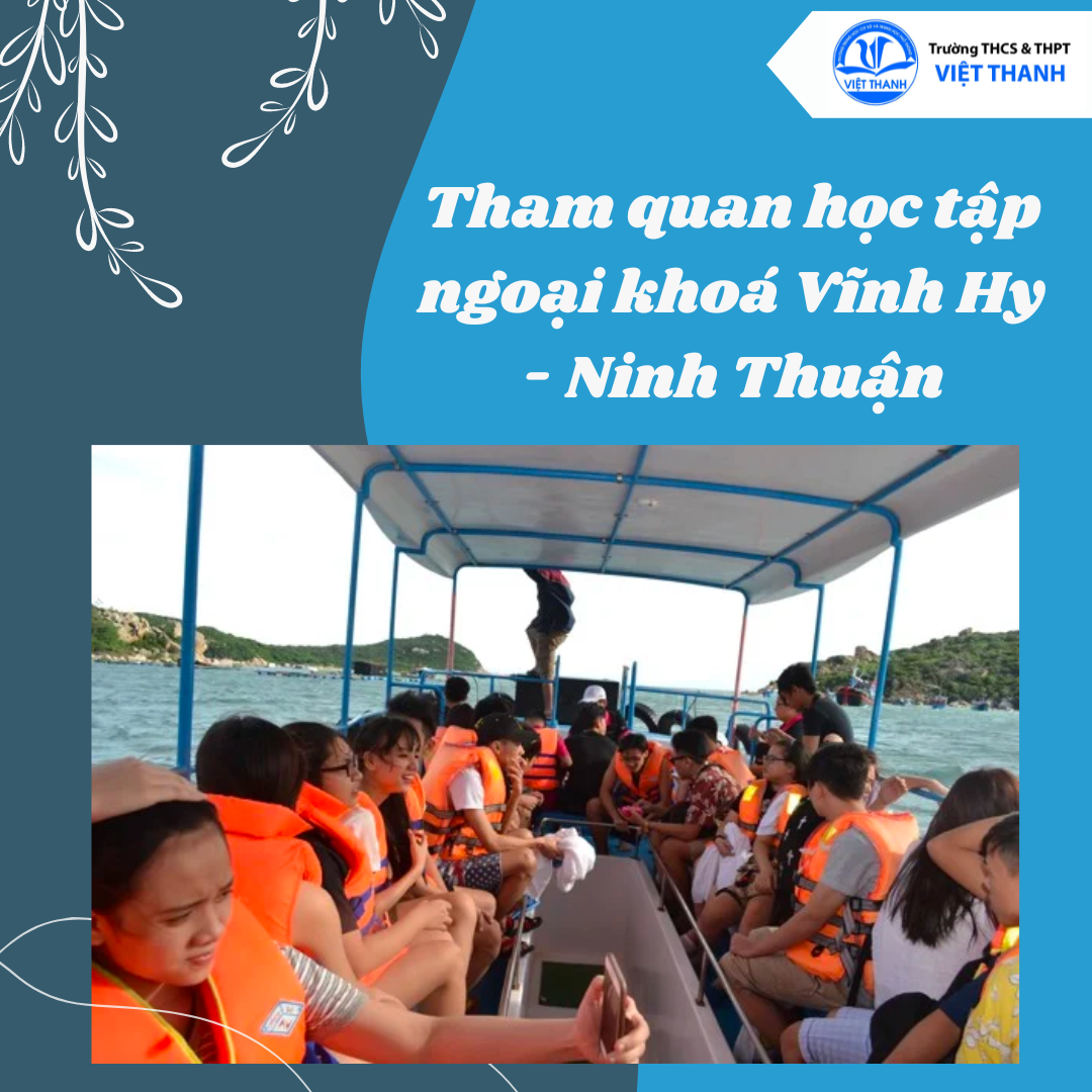 Tham quan học tập ngoại khoá Vĩnh Hy - Ninh Thuận