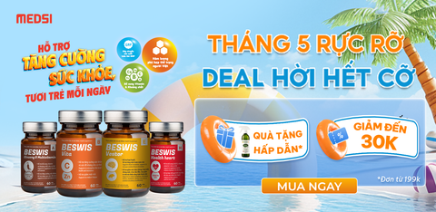 TPBVSK BESWIS - THÁNG 5 RỰC RỠ, DEAL HỜI HẾT CỠ | Duy nhất tháng 05.2025