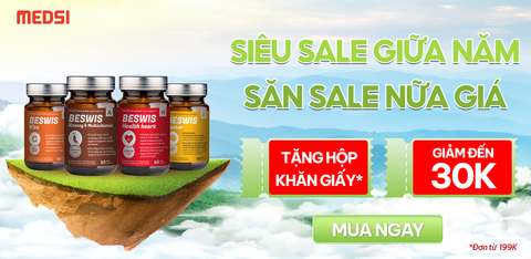 TPBVSK BESWIS - THÁNG 6 SIEU SALE GIỮA NĂM, SĂN SALE NỮA GIÁ | Duy nhất tháng 06.2025