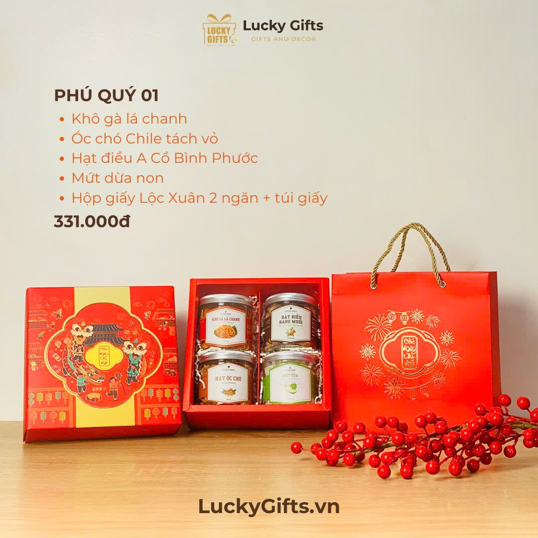 Gợi ý quà Tết cho công ty trên 50 nhân viên