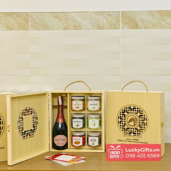 Gợi ý thiệp chúc Tết kèm hộp quà – cá nhân hóa ấn tượng