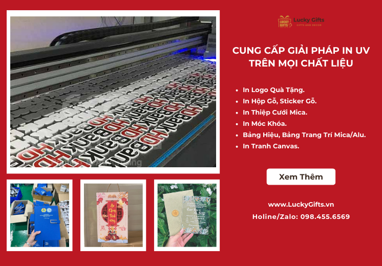 Nhận in UV trên mọi chất liệu - giá in cực rẻ tại Hồ Chí Minh
