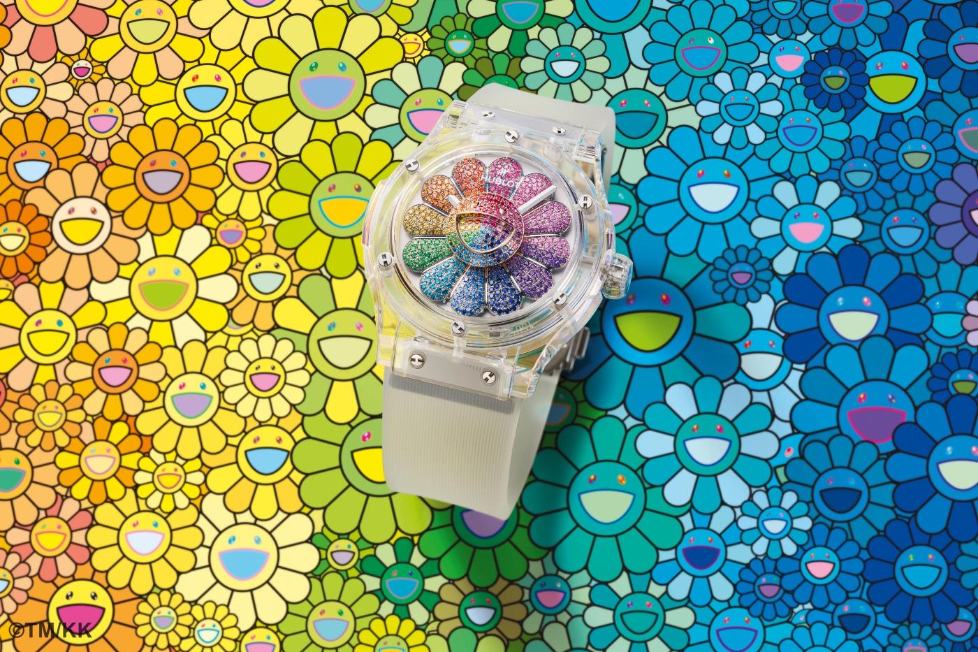 Hublot Classic Fusion Takashi Murakami Sapphire Rainbow 45mm 507.JX.0800.RT.TAK21