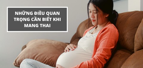 Những điều quan trọng cần biết khi mang thai