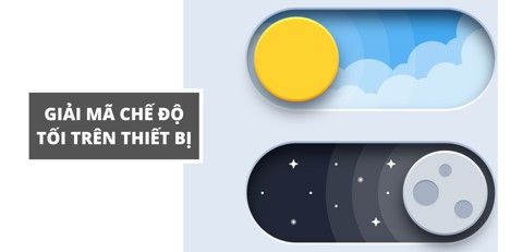 Giải mã chế độ tối trên thiết bị điện tử