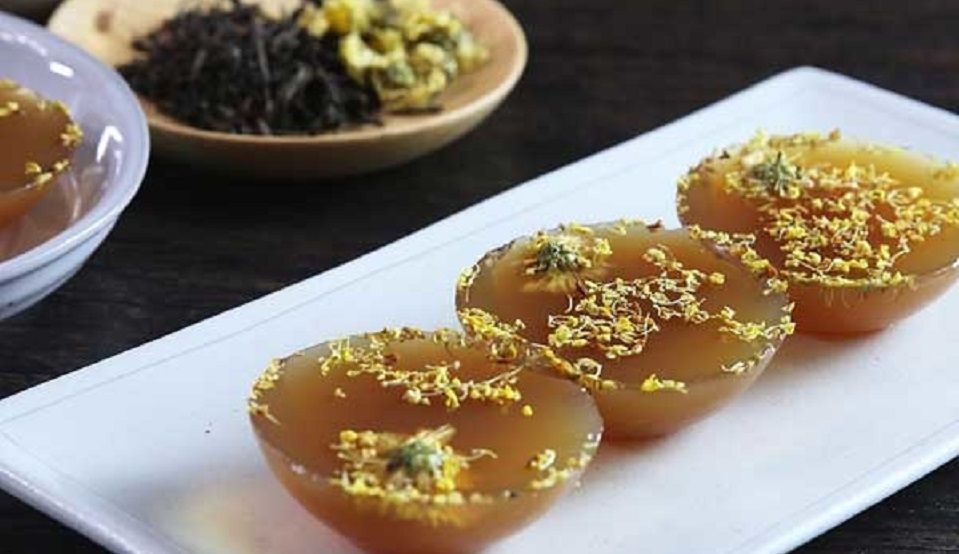 Cách làm Thạch trà hoa cúc mật ong tại nhà