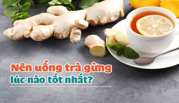 Uống trà gừng có tác dụng gì? Nên uống trà gừng khi nào?