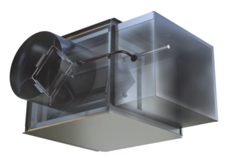 Hệ thống biến đổi lưu lượng gió với Vav Box