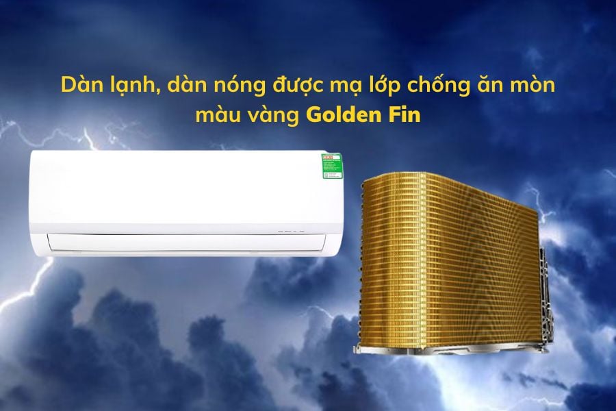 Điều hòa Midea 1 chiều 12000 BTU MSAFII-13CRN8