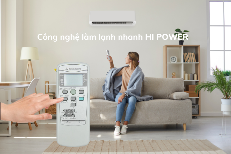 Các chế độ làm lạnh nhanh trên điều hòa