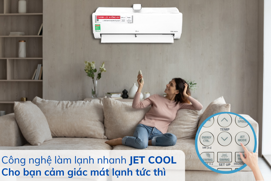 Các chế độ làm lạnh nhanh trên điều hòa