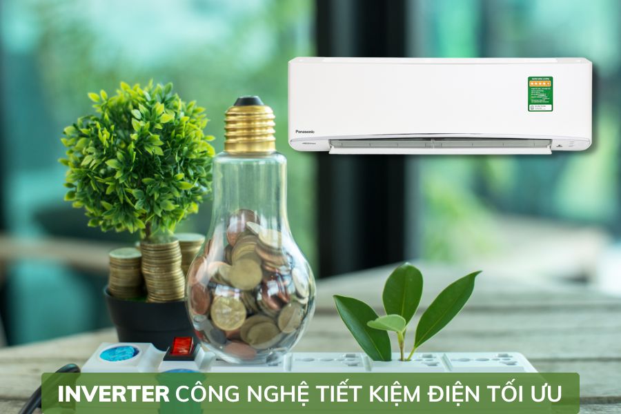 Điều hòa Panasonic 12000BTU 1 chiều Inverter U12ZKH-8
