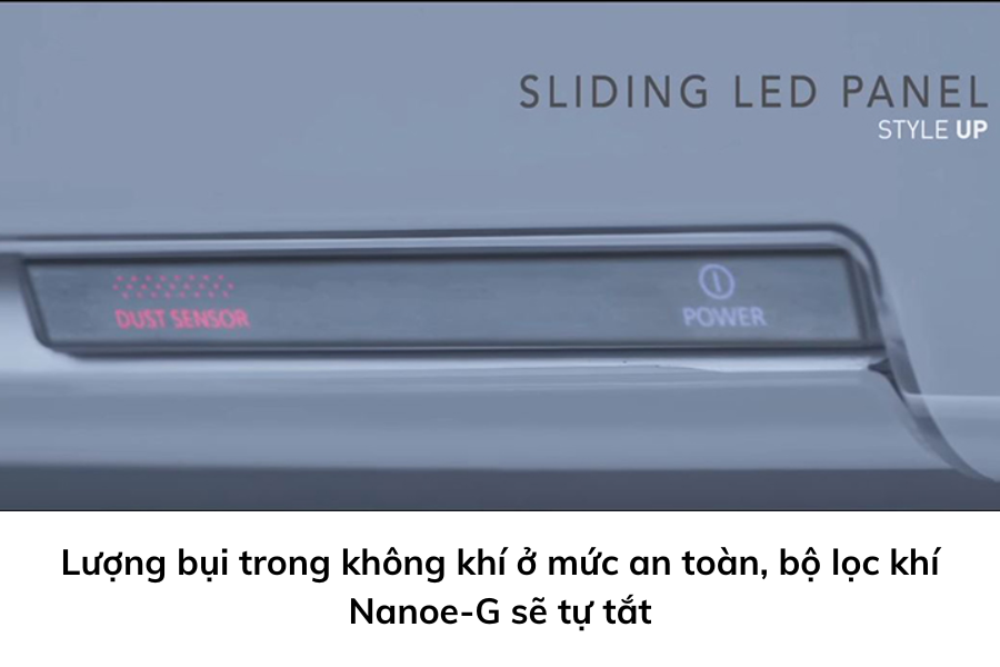 Cảm biến bụi Dust sensor trên điều hòa Panasonic