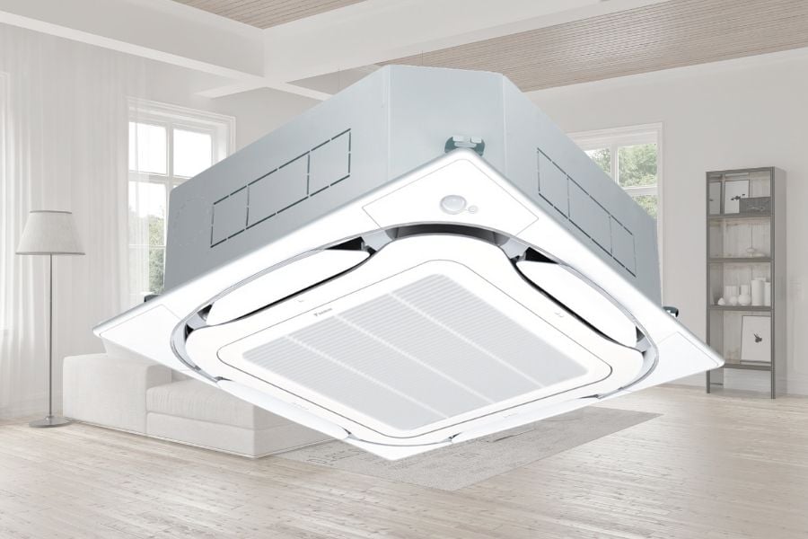 Điều hòa âm trần Cassette Daikin Inverter 18000 BTU 2 chiều FCF50CVM/RZA50DV2V