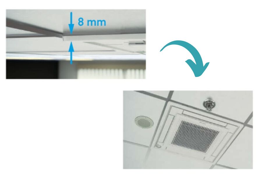 Dàn lạnh Cassette âm trần Daikin VRV 12,300BTU FXZQ32BVM