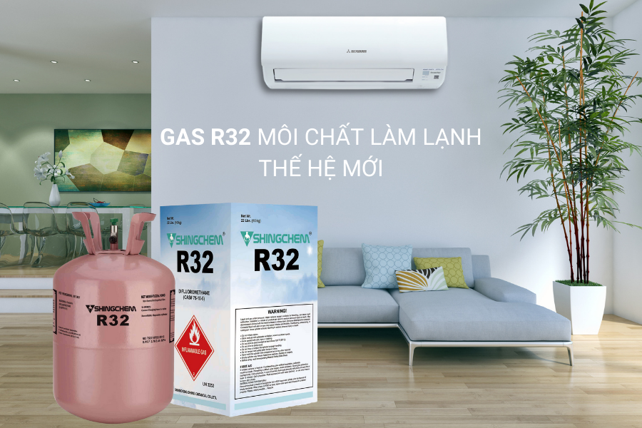 Điều hòa Mitsubishi Heavy sử dụng gas gì?
