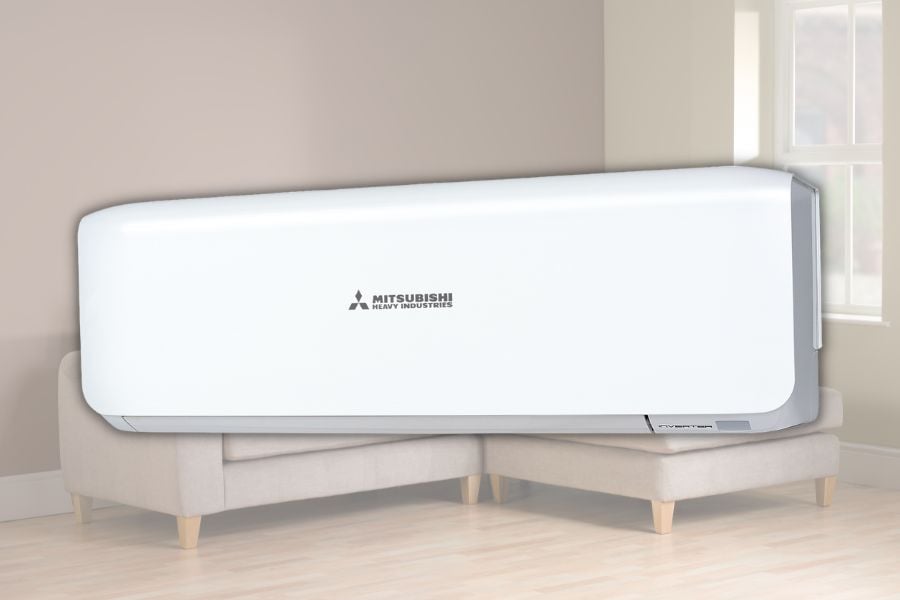 Dàn lạnh treo tường Multi Mitsubishi Heavy 12.000 BTU 2 chiều Inverter SRK35ZSS-W5