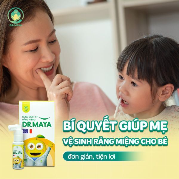 BÍ QUYẾT GIÚP MẸ VỆ SINH RĂNG MIỆNG CHO BÉ ĐƠN GIẢN, TIỆN LỢI