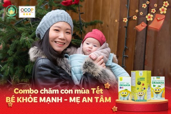 COMBO BÉ KHỎE ĐÓN TẾT TỪ DR.MAYA
