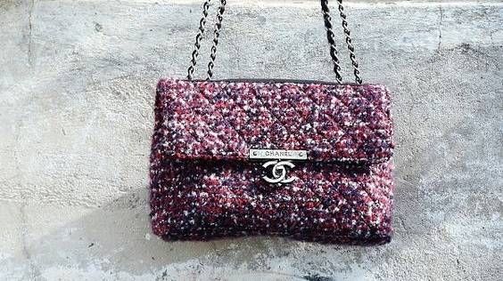 Khám phá chất liệu vải Tweed trong túi xách Chanel