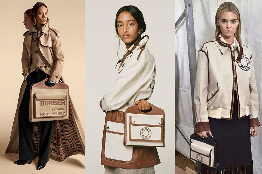 Túi xách Burberry Pocket - Tương lai túi xách thương hiệu Burberry