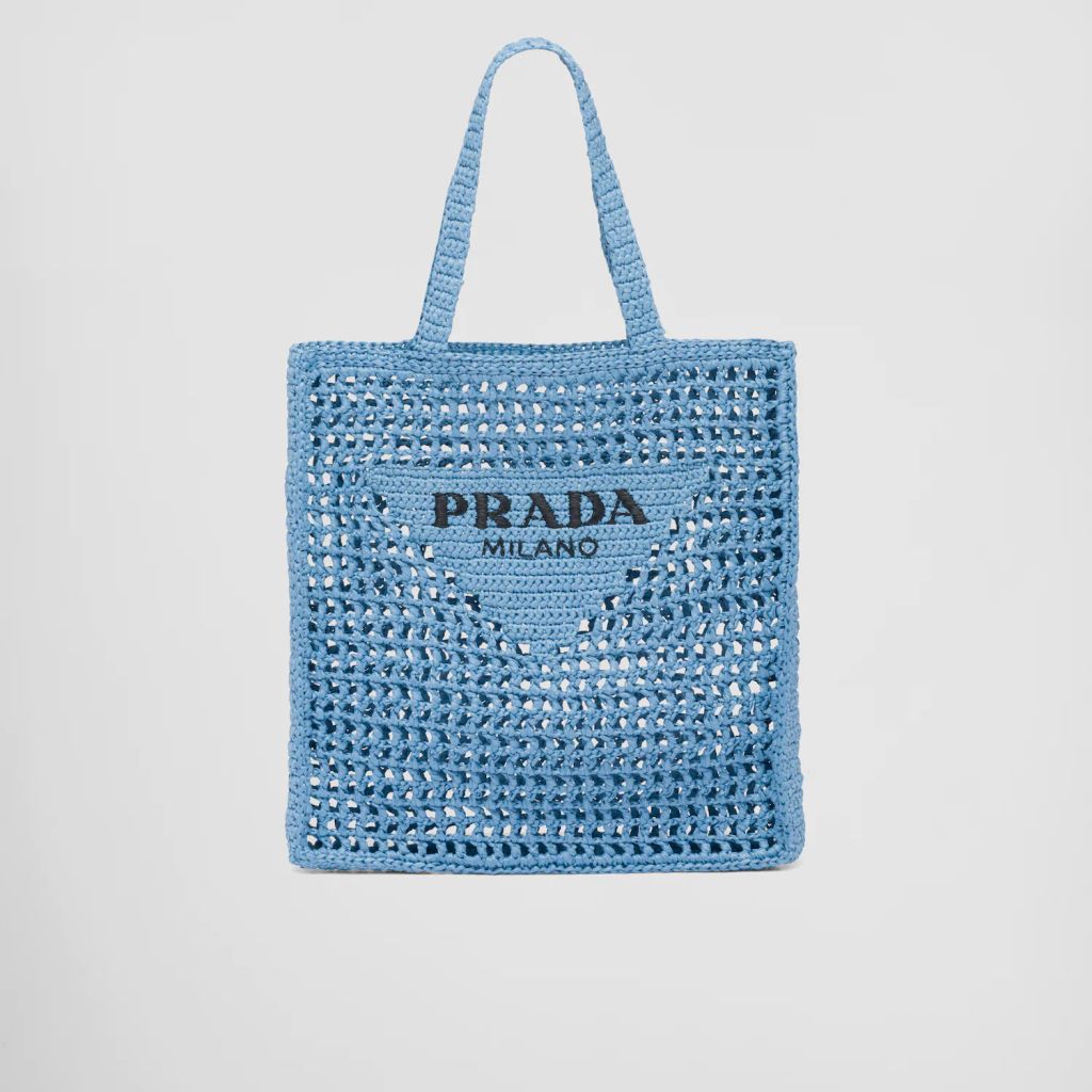 Prada Raffia tote bag