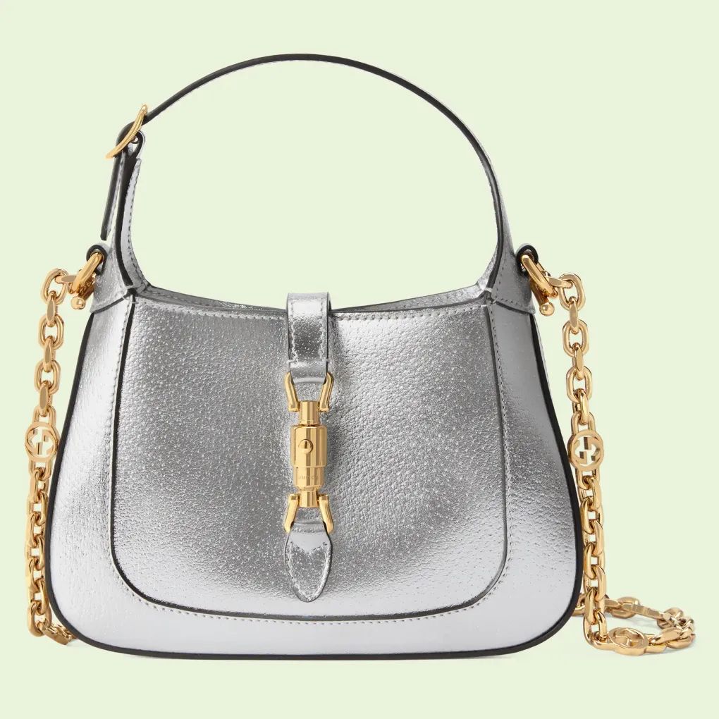 Gucci Jackie 1961 lamé mini bag