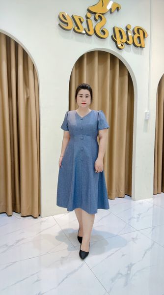 Váy chữ A xoè chân váy midi cotton sọc | Thời trang thiết kế Hity – Hity -  lifestyle your way