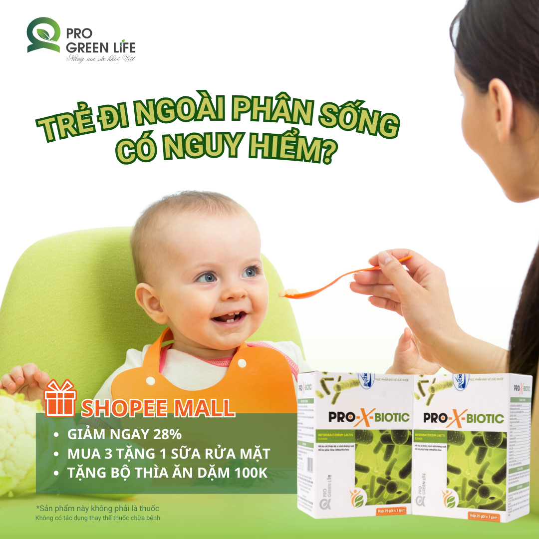 TRẺ ĐI NGOÀI PHÂN SỐNG CÓ NGUY HIỂM?