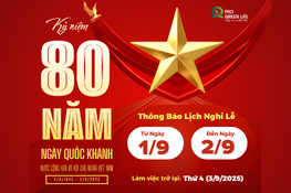 Thông Báo Lịch Nghỉ Lễ Quốc Khánh 2/9/2025