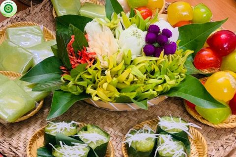 Tận hưởng hương vị đặc sản Việt Nam đích thực - Bánh cốm