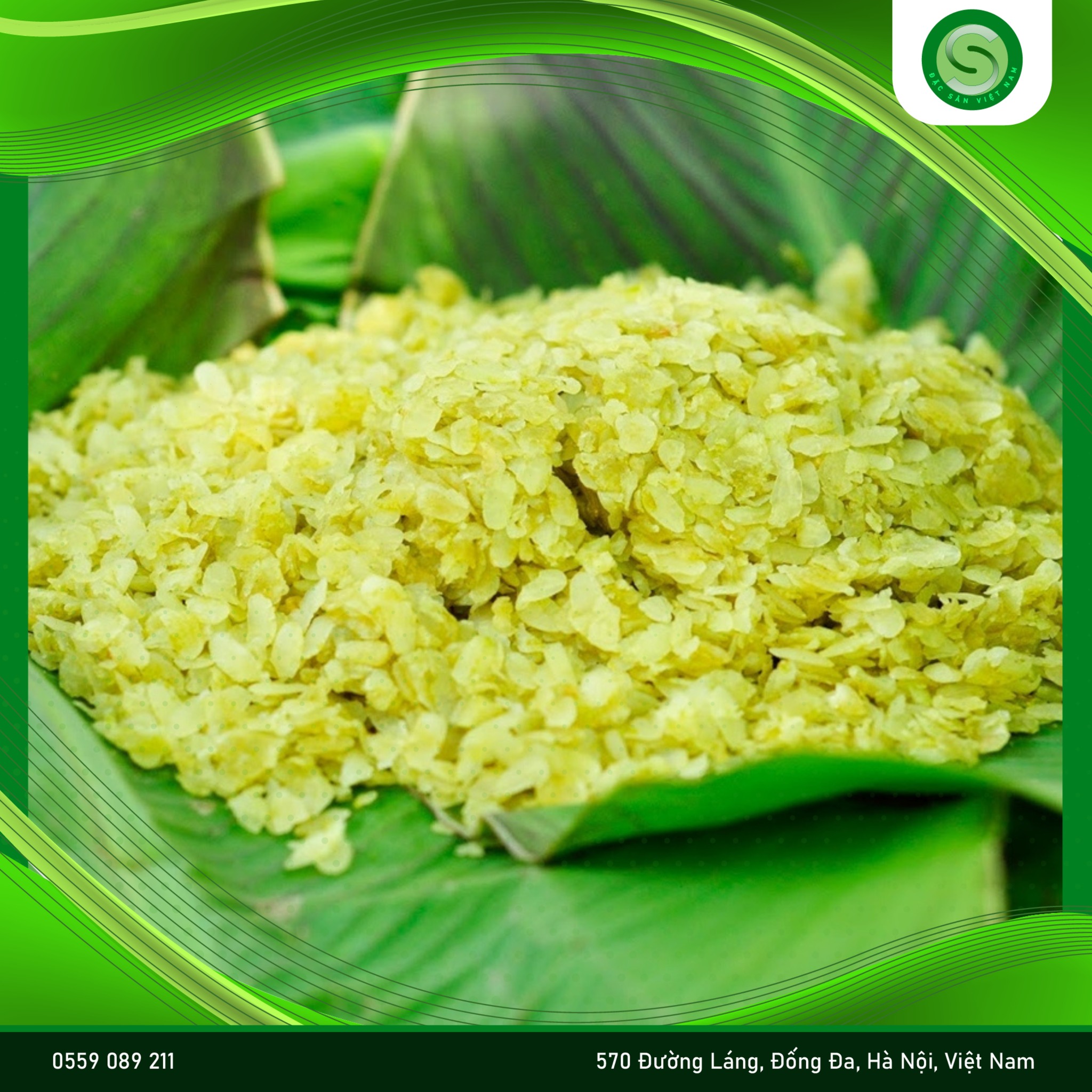 Mê hoặc vị ngọt thanh của Cốm tươi ngon