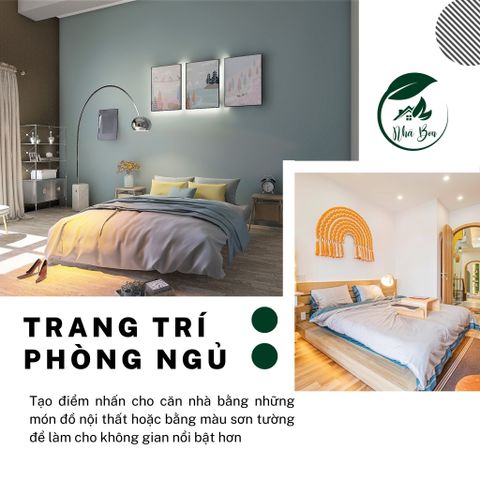 Cách trang trí phòng ngủ xinh xắn