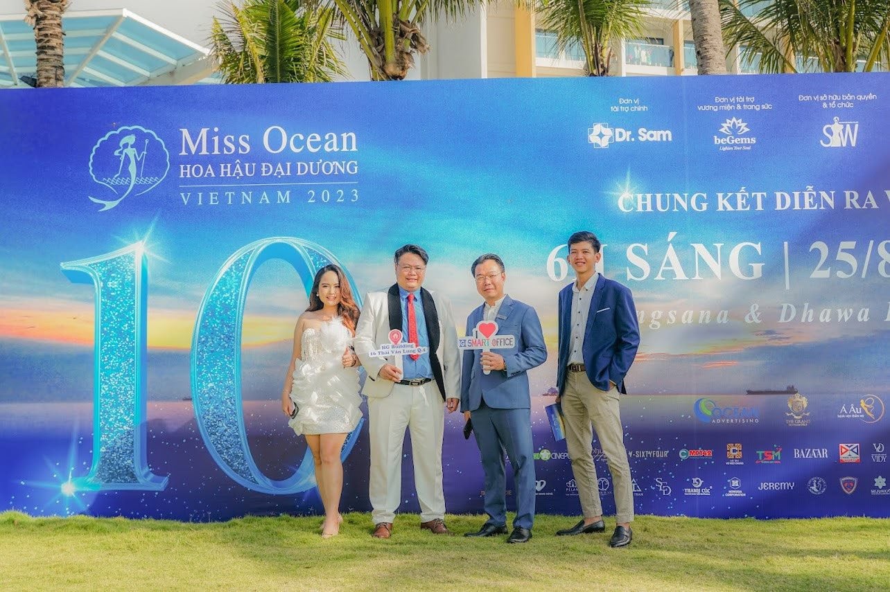 HONGGIA CORPORATION tài trợ Miss Ocean Hoa hậu Đại dương Việt Nam 2023